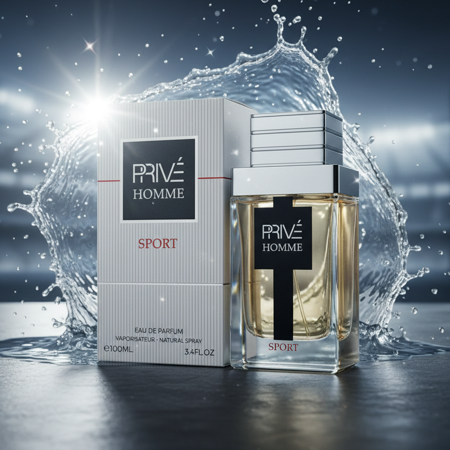 Prive Homme Sport Men's Perfume | Fresh & Sporty Fragrance