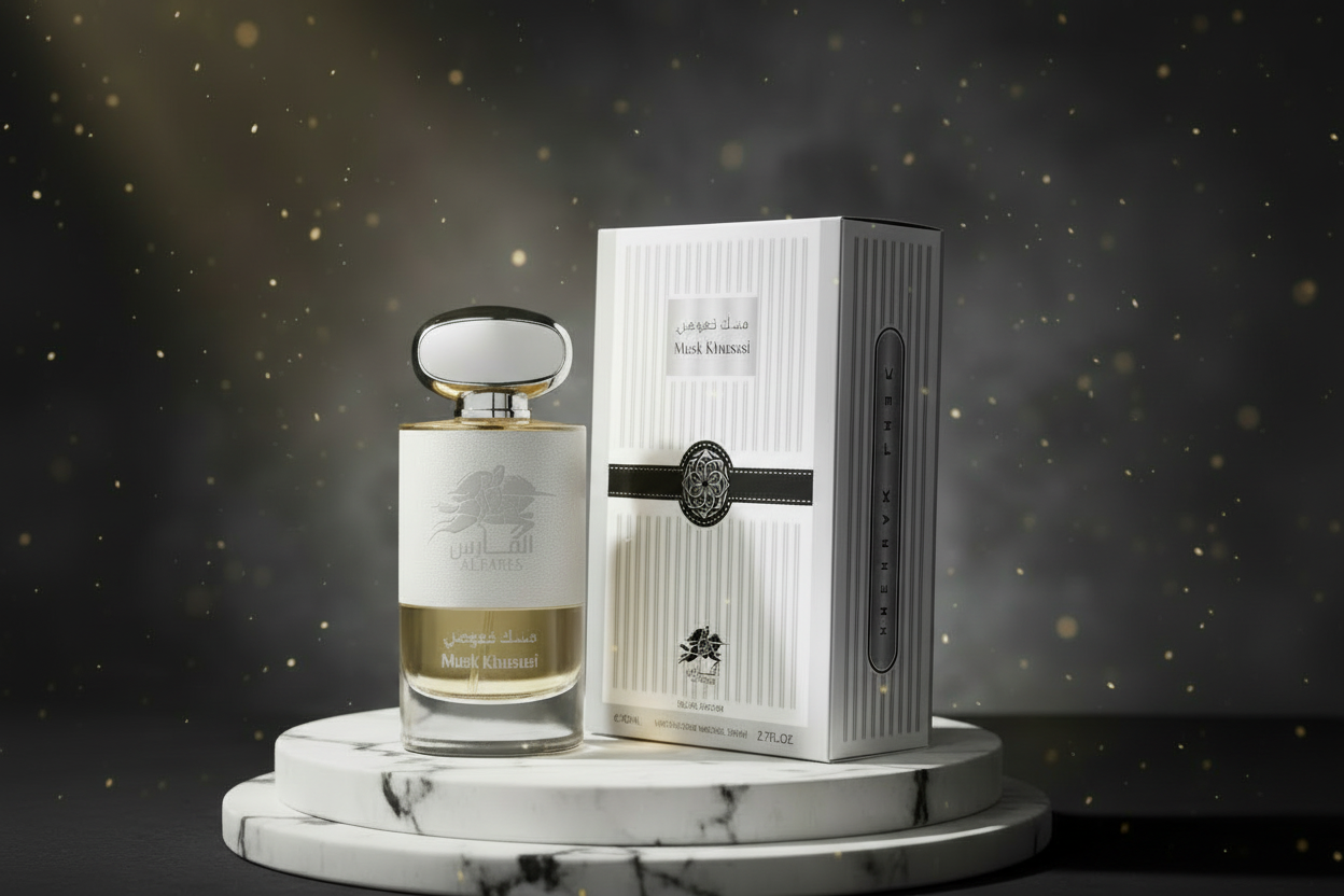 Al Fares Musk Khususi Eau de Parfum | 80ml Oriental Fragrance