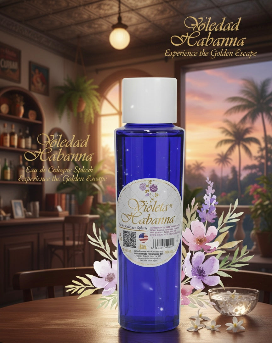 Violeta Habanna Eau de Cologne | Classic Cuban Unisex Fragrance