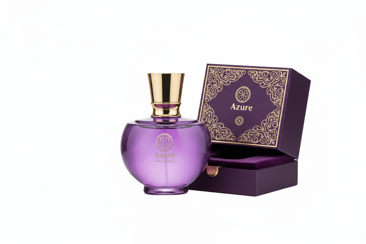 Azure Orchid Noir Eau de Parfum for Women | 100ml Luxury Fragrancev