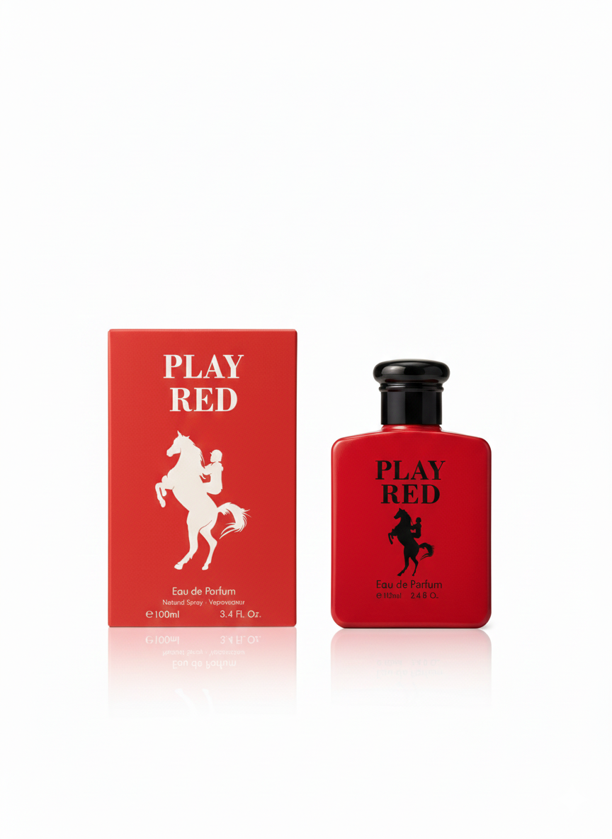 PLAY RED Eau de Parfum 100ml | Intense Unisex Fragrance