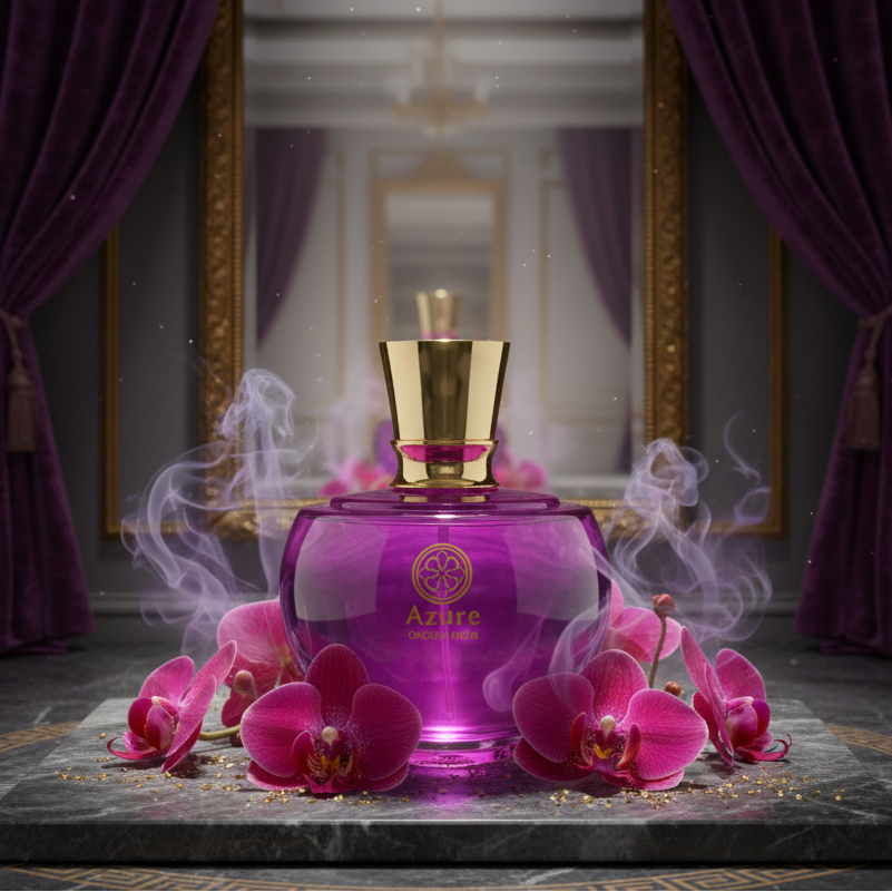 Azure Orchid Noir Eau de Parfum for Women | 100ml Luxury Fragrancev